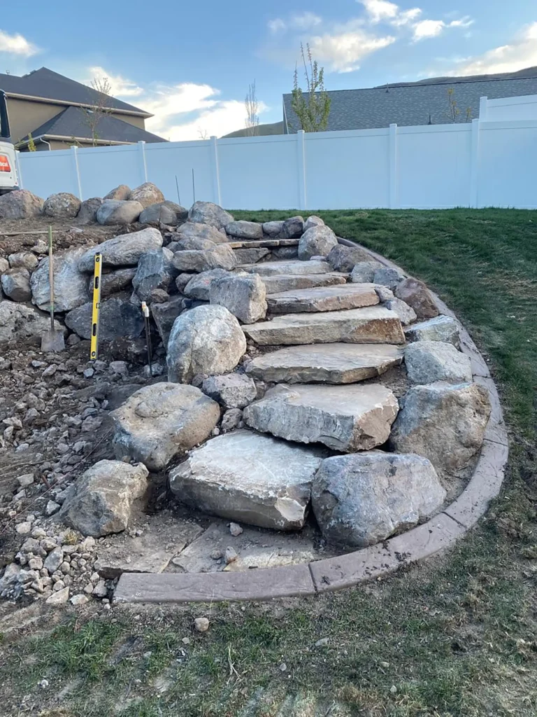 H landingscaping utah 13